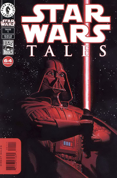Naslovnica stripa Star Wars iz leta 1999, ki jo ima doma tudi režiser filma George Lucas