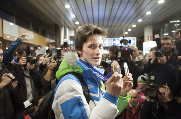 Prihodi slovenskih dobitnikov medalj – olimpijske igre Soči 2014: Peter Prevc