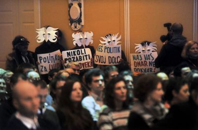 Apeli voditeljem novih levih strank  ob rojevanju nove koalicije. 