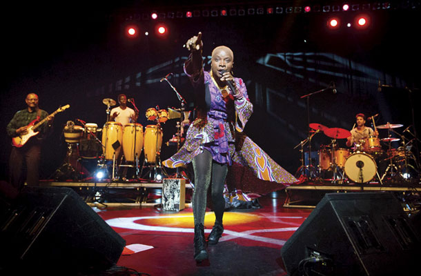 Angélique Kidjo, Glasbe sveta, Cankarjev dom, Ljubljana