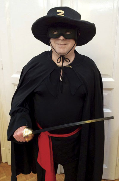 Mariborski župan Fištravec kot Zorro, zaščitnik ubogih pred tiranijo gospodarjev