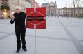 Dragan Živadinov po poteh Kosovelove Ljubljane / Foto 