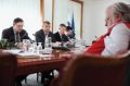 Foto tedna Zasliševalci Toneta Partljiča na seji komisije državnega zbora za ugotovitev in oceno delovanja ekstremističnih skupin v Sloveniji.