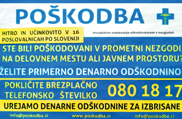 »Urejevalci« odškodnin