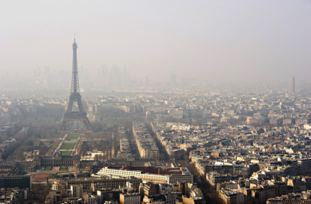 Smog v Parizu 