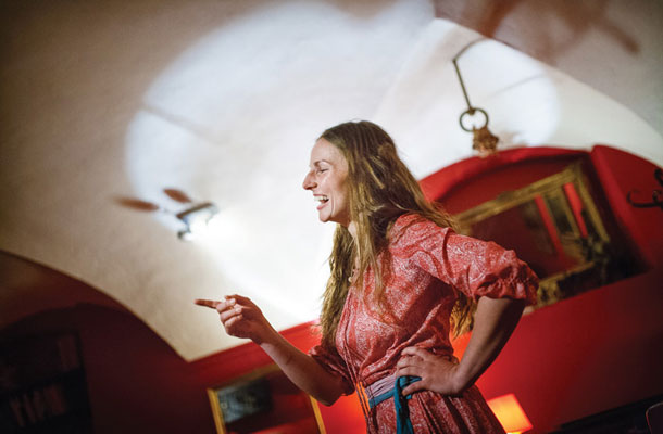 Mateja Gorjup, Pripovedovalski variete, Klub Daktari, Ljubljana