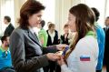 Foto tedna: Premierka Alenka Bratušek in zlata olimpijka Tina Maze, sprejem za reprezentanco na 22. zimskih olimpijskih igrah v Sočiju