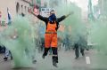 Petkovi delavski protesti v Bruslju