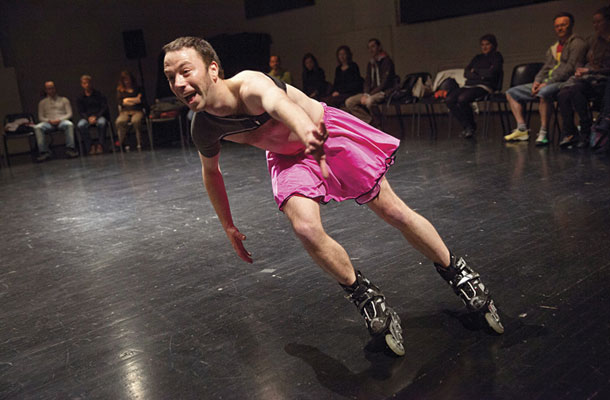 Rok Kravanja: Bremza, solo performans, Via Negativa, Stara mestna elektrarna, Ljubljana