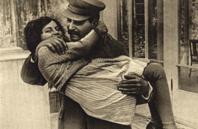 Stalin s hčerko Svetlano 