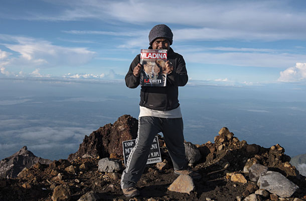 Rinjani, 3426 m, drugi najvišji vrh Indonezije / Foto  Aleksij Kobal