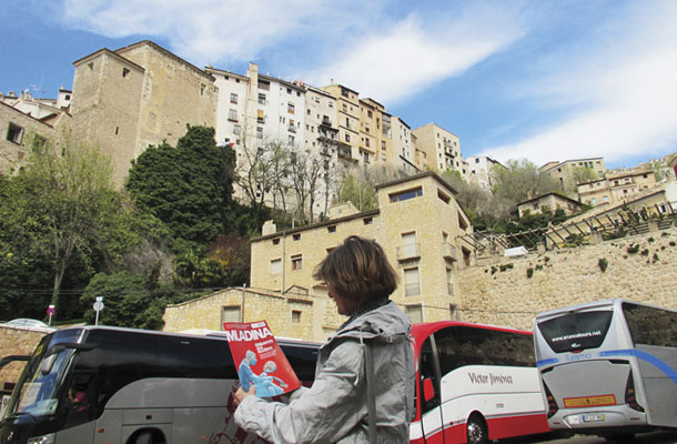 Cuenca, viseče hiše, Španija / Foto VanjaRemic 