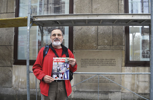 Na kraju zločina skoraj natanko 100 let pozneje, Sarajevo 2014 / Foto TatjanaHS