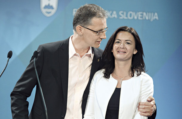 Veliki osmoljenec: Igor Lukšič, ki je na čelu stranke SD zdržal manj kot dve leti in ki ga je v boju za bruseljski sedež s preferenčnimi glasovi premagala Tanja Fajon