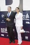 Zvezda Armand Assante in ’Bondovo dekle’ Caterina Murino, rdeča preproga, 1. Bled Film Festival