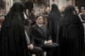 Foto tedna: Predsednik republike Borut Pahor med mašo za domovino v ljubljanski stolnici