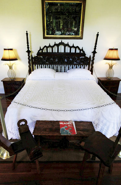 Postelja Ernesta Hemingwaya, Key West, Florida, ZDA / Foto Tomaž