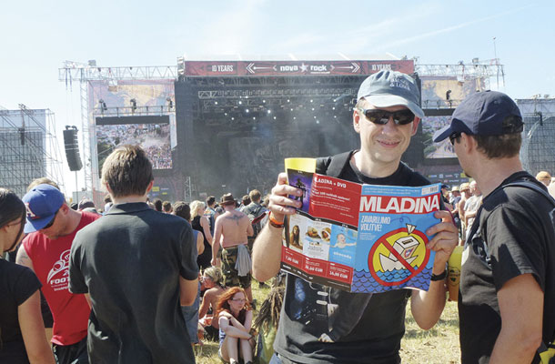 Novarock festival, Nickelsdorf, Avstrija / Foto TK