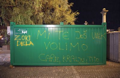 Sporočilo Zoranu Jankoviću iz komunale