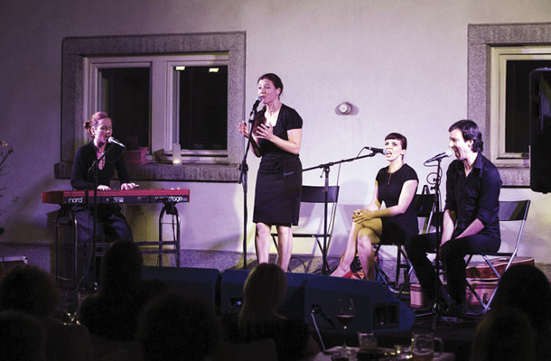 Tri zdrave Marije in en oče naš: Ana Duša, Vesna Zornik, Polona Janežič, Boštjan Narat, Festival Poleti v NUK, Ljubljana