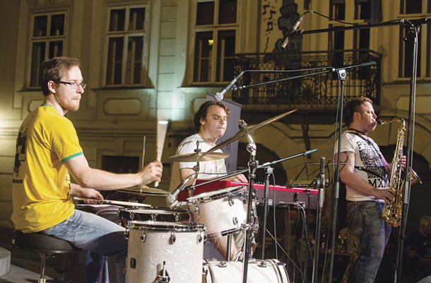 Bojan Krhlanko Trio, Stari trg, Ljubljana