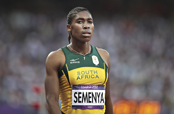 Južnoafriška tekačica Caster Semenya, ki je po osvojeni olimpijski medalji morala na test spola