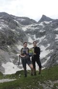 V idiličnem okolju Julijskih Alp, v ozadju Stenar / Foto Janez