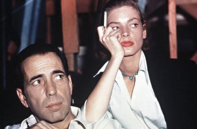 Na snemanju filma Key Largo leta 1948