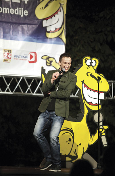 Perica Jerković, večer črne komedije, Festival stand-up: Panč, Ljubljanski grad