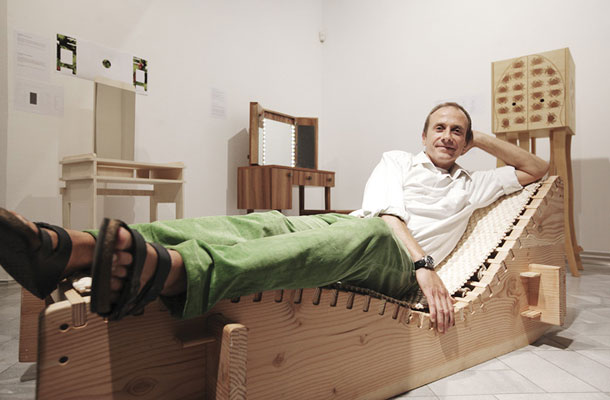 Peter Štrukelj: les.prototipi-razstava, Spomeniškovarstveni center, Ljubljana