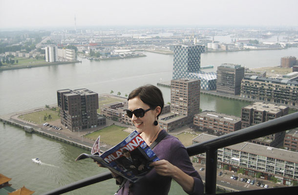 Stolp Euromast, Rotterdam, Nizozemska / Foto Tina Zaplotnik