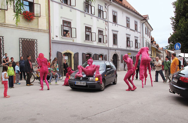 KUD LJUD: Invazija, Festival Pisana Loka 2014, Škofja Loka / Foto 