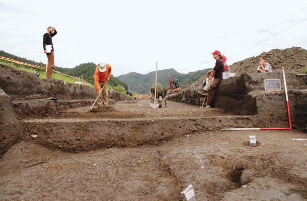 Arheološko izkopavanje na najdišču Krašnja (fotografija je simbolična) 