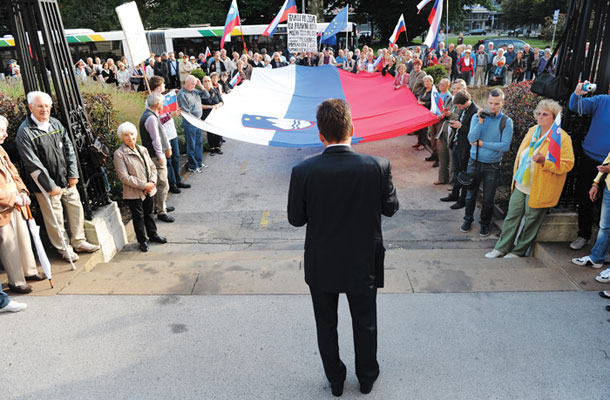 V podporu zaprtemu Janezu 