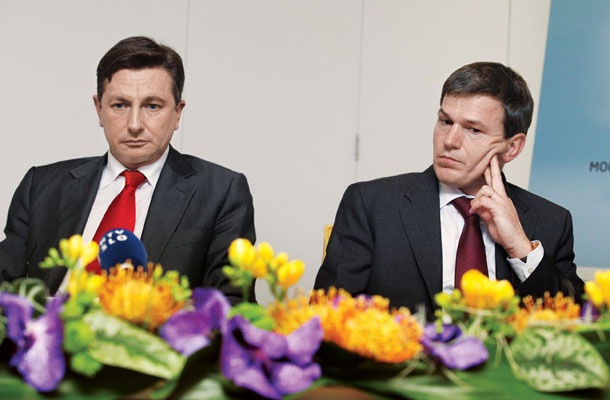 Nekdanji direktor TEŠ-a Uroš Rotnik in njegov politični podpornik Borut Pahor