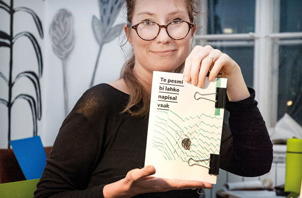 Maja Korun Hočevar, delavnica na Prepišnem uredništvu, LUD Literatura, Ljubljana