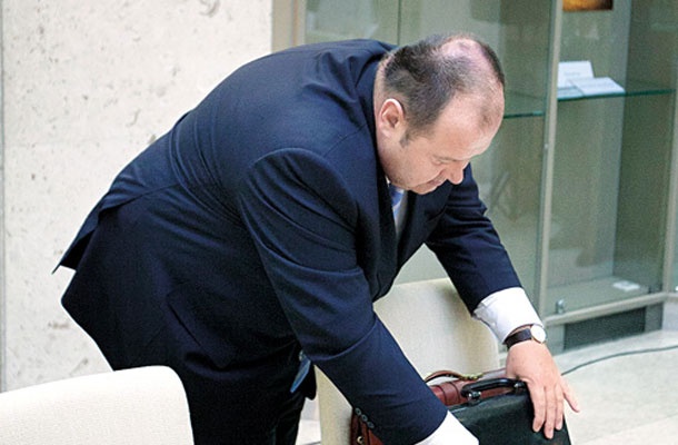 ... predsednik uprave NKBM Aleš Hauc.