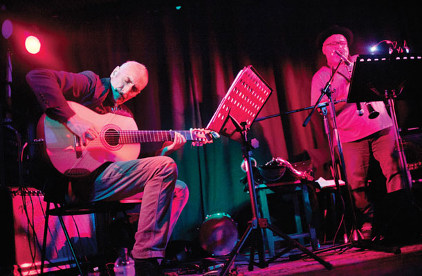 Marco Cappelli Acoustic Trio / Oscar Noriega, 15 let Defonije, Gromka, Ljubljana