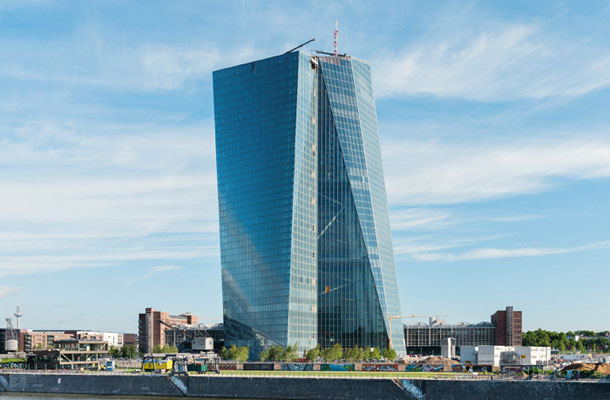 Nova stolpnica Evropske centralne banke 