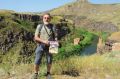 Ostanki mostu čez mejno reko Arpačaj v nekdanji armenski prestolnici Ani, turško-armenska meja / Foto Babi