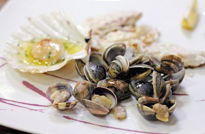 Vongole in zobatec