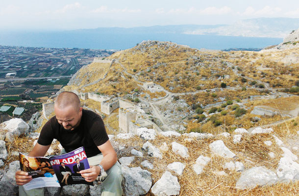 Trdnjava Akrokorint, Grčija / Foto Mina Pišljar