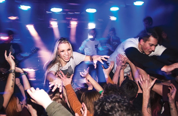 Eden od koncertov v Gala hali na Metelkovi