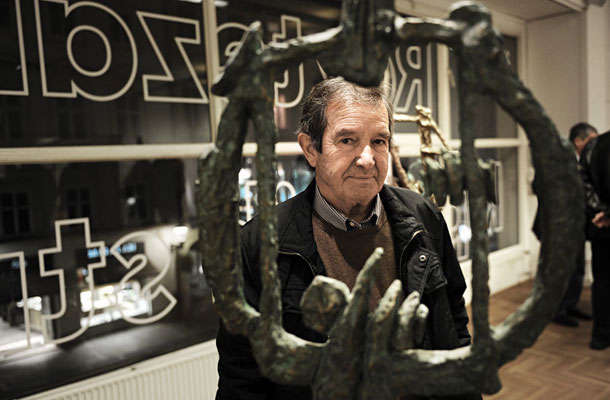 Dušan Tršar, Raztezanje kiparskih struktur, skupinska kiparska razstava, Mestna galerija, Ljubljana