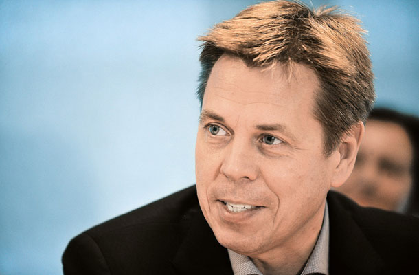 Šved Torbjörn Mansson, glavni izvršni direktor slabe banke 