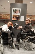 Klaudija Poropat: Osebna asistenca je naša eksistenca, YHD, razstava v državnem zboru RS, Ljubljana