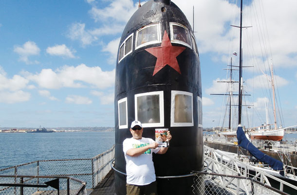 Rusi pristali v Ameriki, San Diego Maritime museum, ZDA / Foto Lumpi