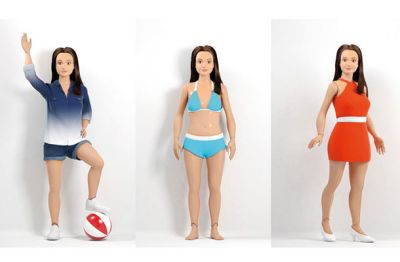 Punčka Lammily z resničnejšimi oblinami, znana tudi kot »normalna« barbika