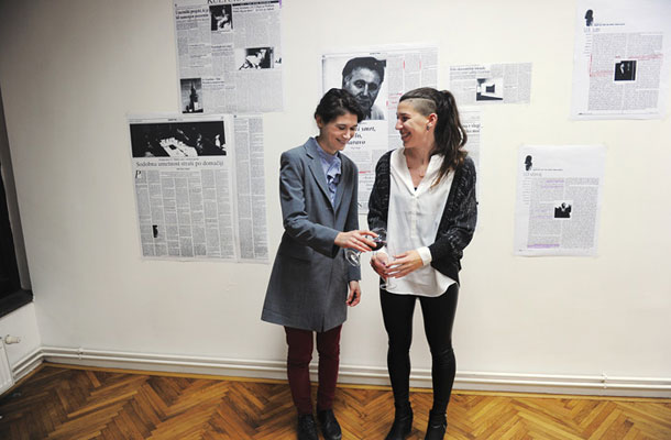 Kustosinji Iza Pevec, Nina Skumavc: Druga eksplozija, Center in Galerija P74, Ljubljana