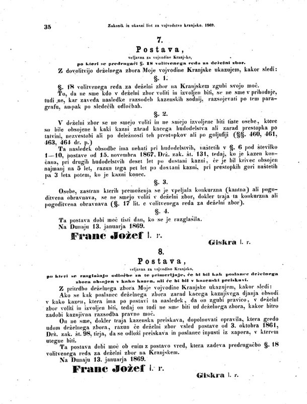 Kar je bilo v Avsto-Ogrski nedojemljivo, v Slovenijo niti ni